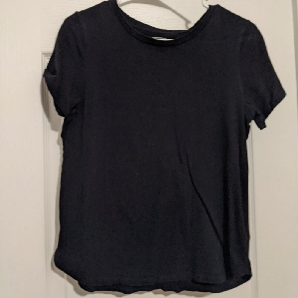 Women's Size M Old Navy Everywear Black Top